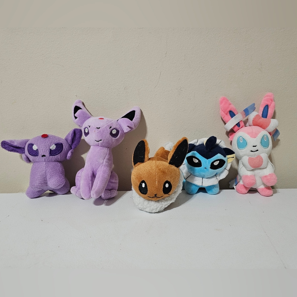 Pokemon Plush Toys Set of 5